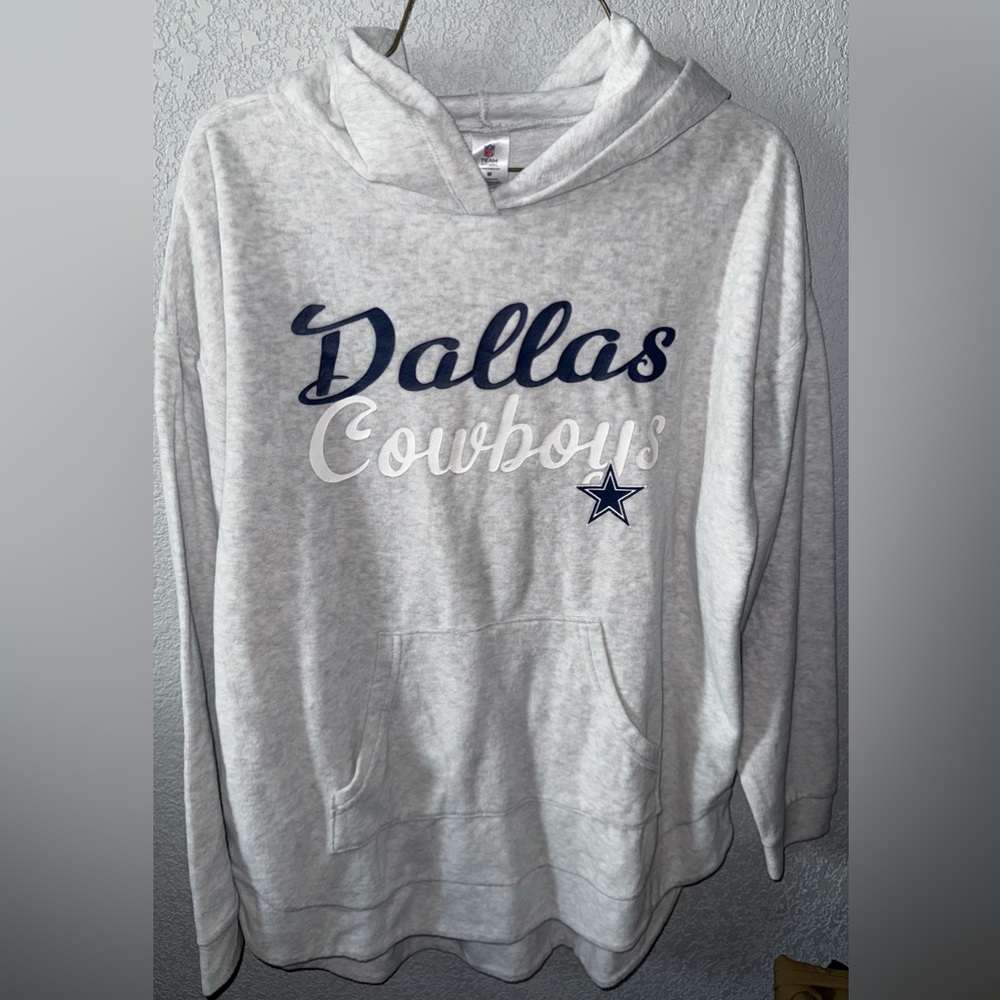 NFL‎ Women's Dallas Cowboys Gray Hoodie